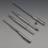 Circa 1970 British Vintage Yard O' Red Sterling Silver Propelled Pencil & Ballpoint Pen